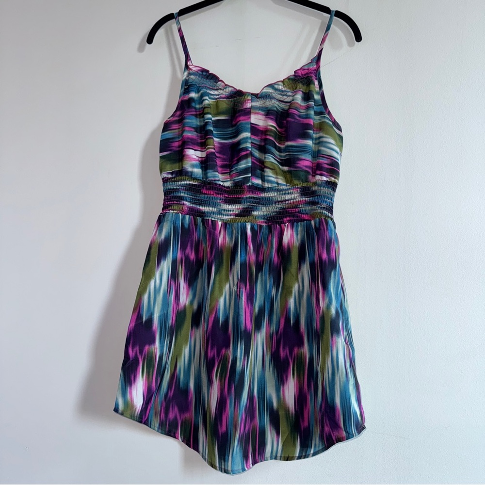 Multicolored mini dress